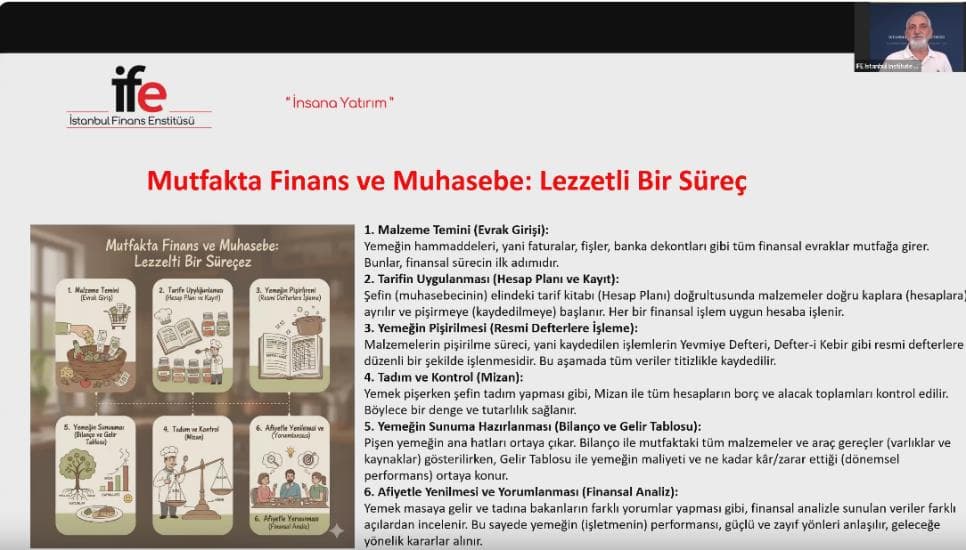 MV Holding finans dışı çalışanlar için temel finans eğitimi - İstanbul Finans Enstitüsü